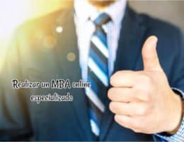 Realizar un MBA online especializado